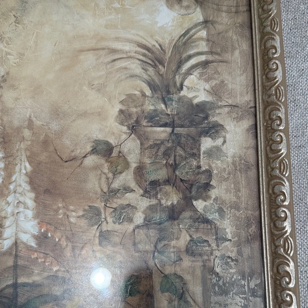 Gold Framed Botanical Wall Art